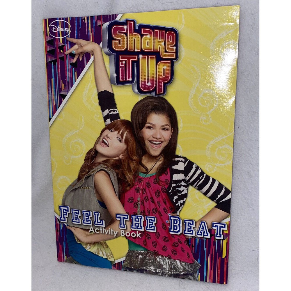 Disney Channel Shake it Up Feel The Beat Activity Book Zendaya Bella Thorne NEW